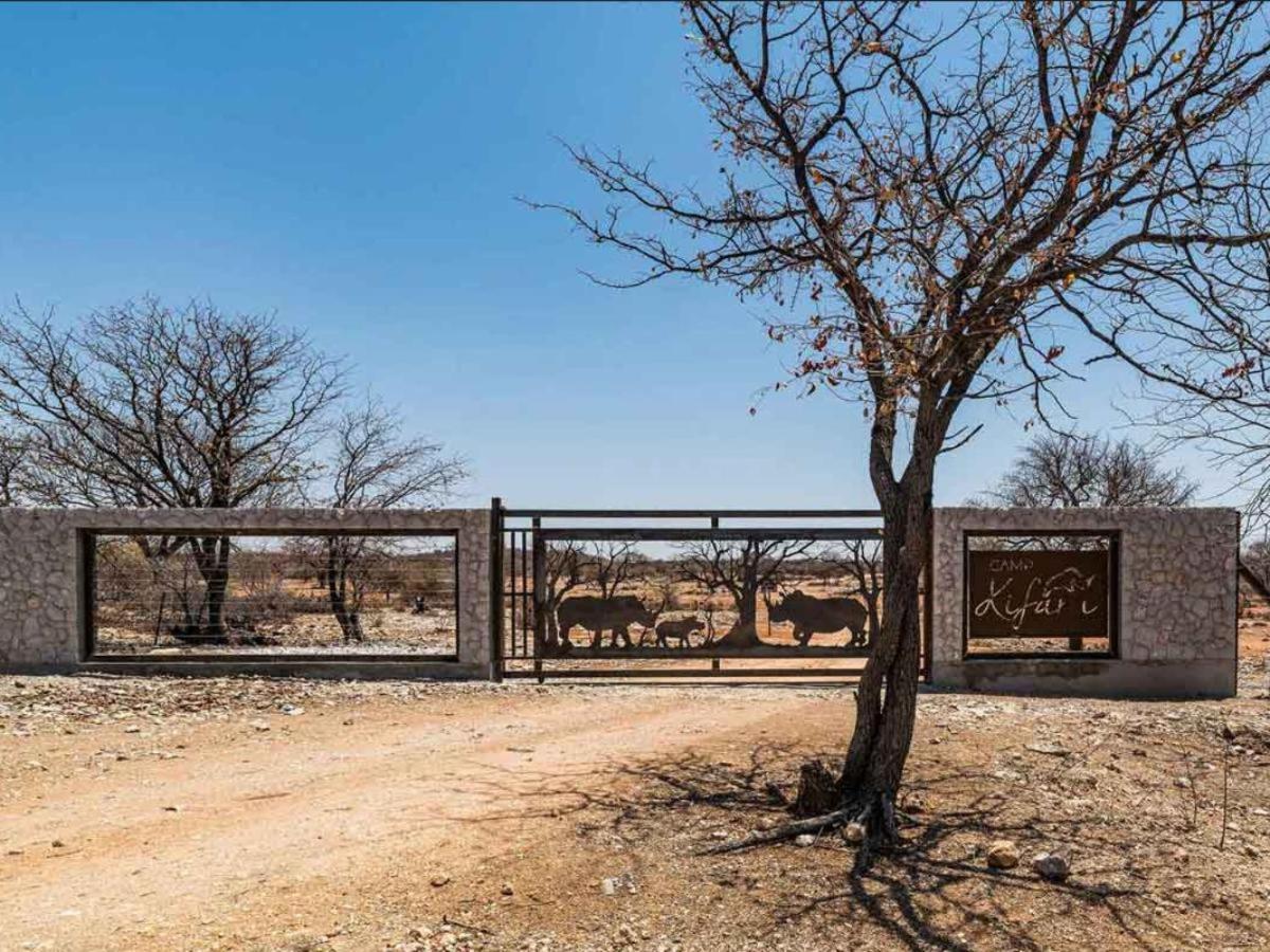 Hotel Kifaru Bush Camp Outjo Exteriér fotografie